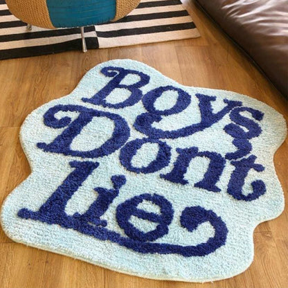 ASTRAG Cute Pink Girls Don't Cry Rug - Large