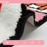 Shovagy Cigarette Box Rug Cool Rugs Graphic Tufted Extra Soft Quick Dry Bath Mats for Bathroom Non Slip Bath Mat Water Absorbent Pink Bathroom Rugs Aesthetic Room Decor Carpet, 20" x 32"