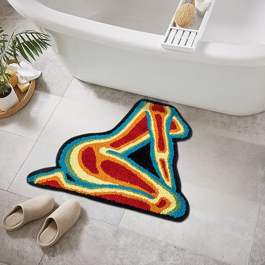ASTRAG Sexy Girl Bedroom Rug Funny Bedside Area Rugs